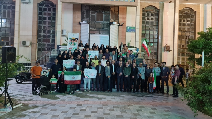 دانشگاهیان دانشگاه گناباد پای کار ایران عزیز
